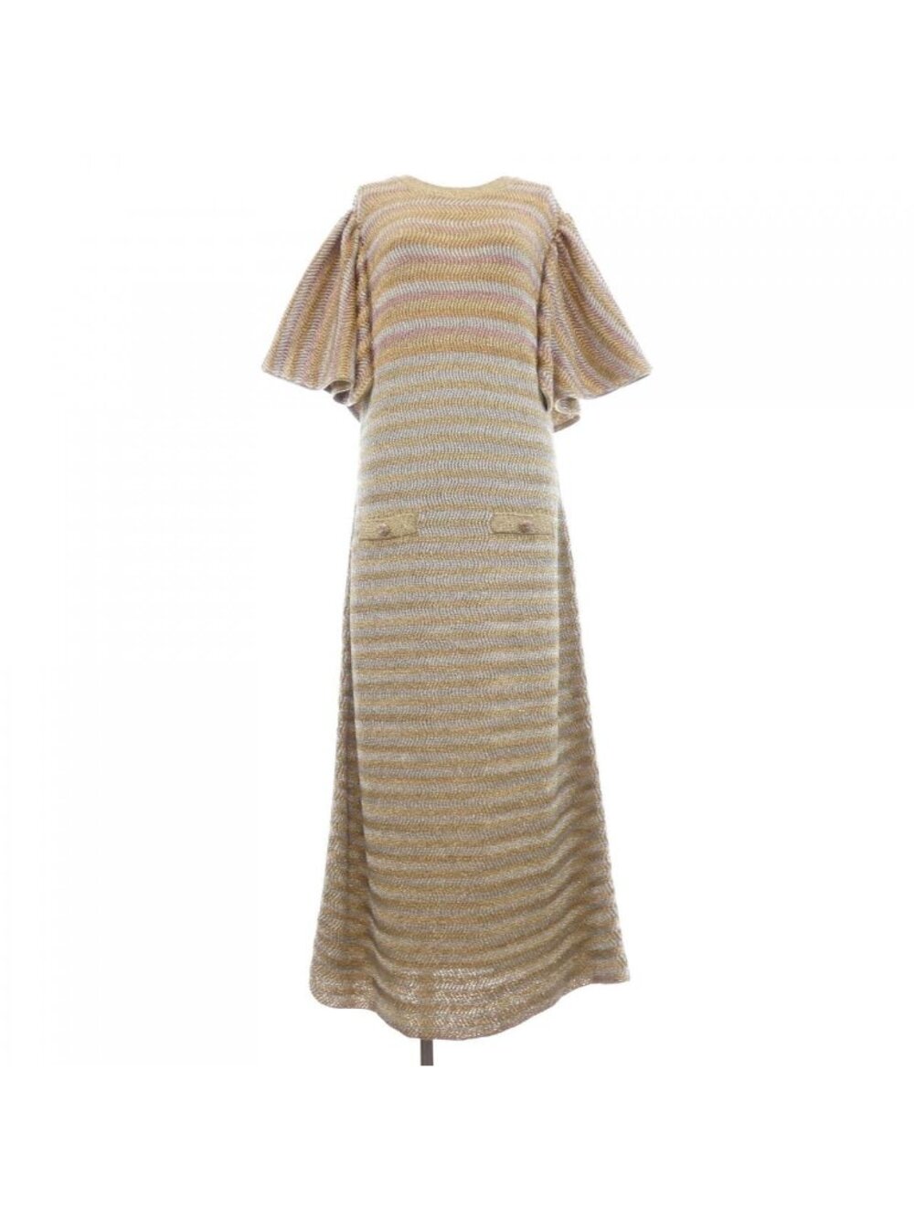 Chanel Dress Gold